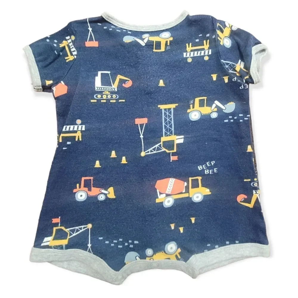 Bundle of 4 boys summer rompers